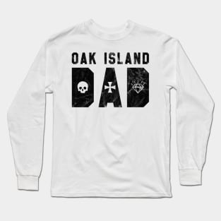 Oak Island Dad Treasure Mens Gift Long Sleeve T-Shirt